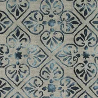 Safavieh Dip Dye Collection Jacinda Damask Runner Rug