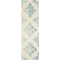 Safavieh Dip Dye Collection Durward Floral Runner Rug