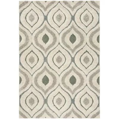 Safavieh Shag Collection Sheldon Geometric Area Rug