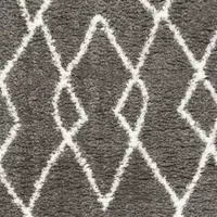 Safavieh Flokati Collection Hildred Geometric Area Rug