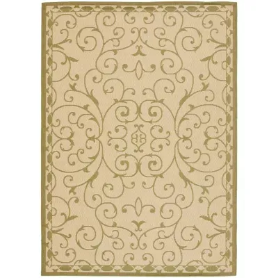 Safavieh Courtyard Collection Kodey Oriental Indoor/Outdoor Area Rug