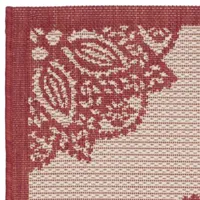 Safavieh Courtyard Collection Kimberly Oriental Indoor/Outdoor Area Rug