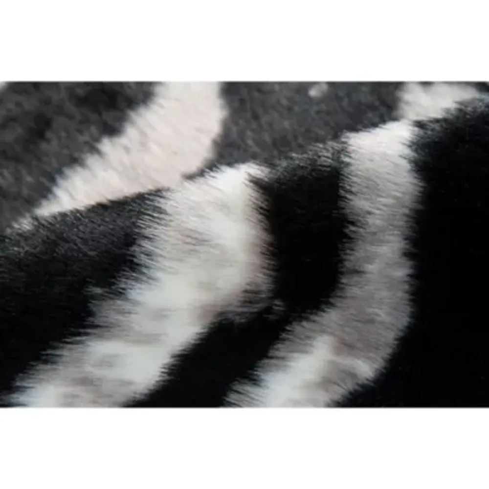 Erin Gates By Momeni Faux Zebra Hide Rug