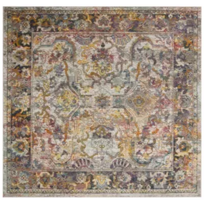 Safavieh Crystal Collection Rowland Oriental Square Area Rug