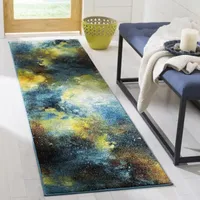 Safavieh Galaxy Collection Zoe Geometric Runner Rug