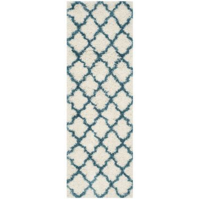 Safavieh Shag Kids Collection Crofton Geometric Runner Rug