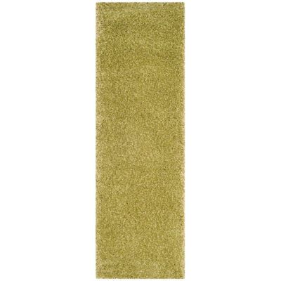 Safavieh Santa Monica Shag Collection Ainsley Solid Runner Rug