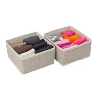 Kennedy International 2 Pk. Square Drawer Organizer Drawer Storage