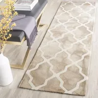 Safavieh Dip Dye Collection Petra Geometric Runner Rug