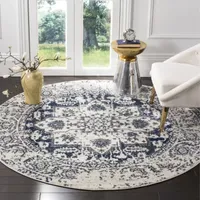 Safavieh Madison Collection Alene Oriental Round Area Rug