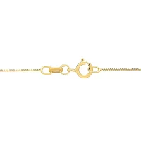 14K Gold 16-20" .5mm Venetian Box Chain