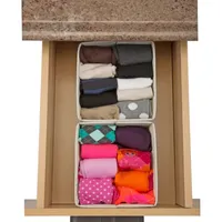 Kennedy International 2 Pk. Square Drawer Organizer Drawer Storage