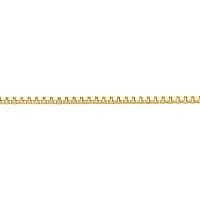 14K Gold 16-20" .5mm Venetian Box Chain