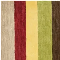 Safavieh Himalaya Collection Jessalyn Striped Square Area Rug