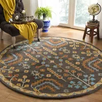 Safavieh Heritage Collection Noah Oriental Round Area Rug