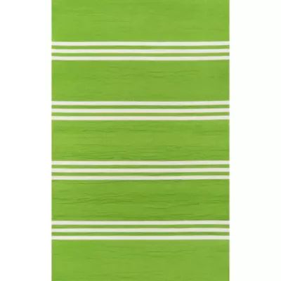 Momeni Veranda Striped Hooked Indoor Outdoor Rectangular Accent Rug