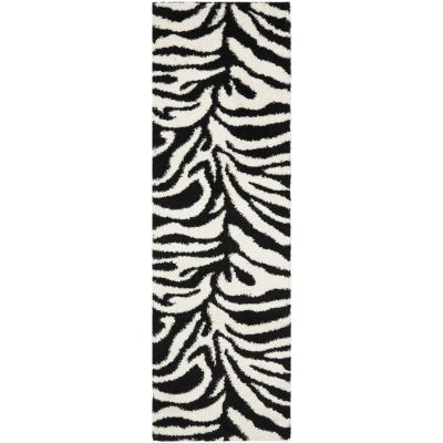 Safavieh Shag Collection Lennox Animal Runner Rug