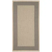 Safavieh Courtyard Collection Trina Bordered Indoor/Outdoor Area Rug