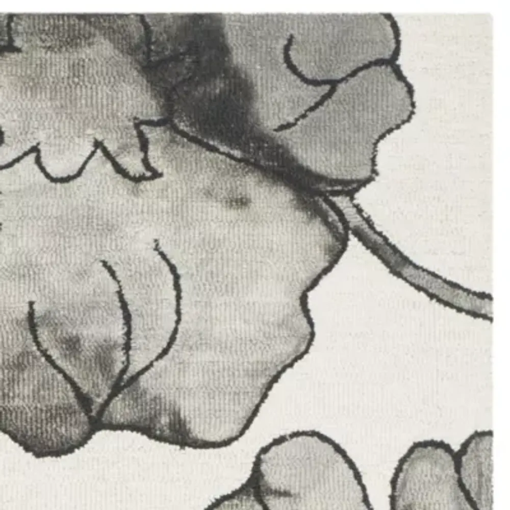 Safavieh Dip Dye Collection Erksine Floral Square Area Rug