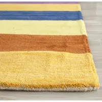 Safavieh Himalaya Collection Jessalyn Striped Square Area Rug