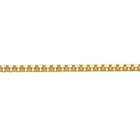 14K Gold .75mm Box Chain Necklace