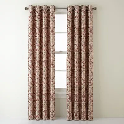 JCPenney Home Blaine Blackout Grommet Top Single Curtain Panel