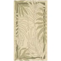 Safavieh Courtyard Collection Wilmer Floral Indoor/Outdoor Area Rug