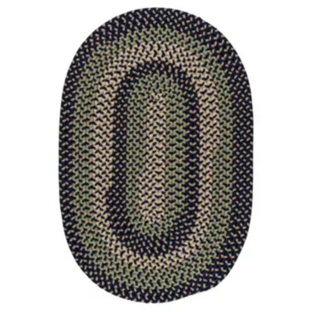 Colonial Mills Brook Farm Braided Indoor Outdoor Oval Rug