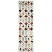 Safavieh Lucinda Geometric Shag Rectangular Runner