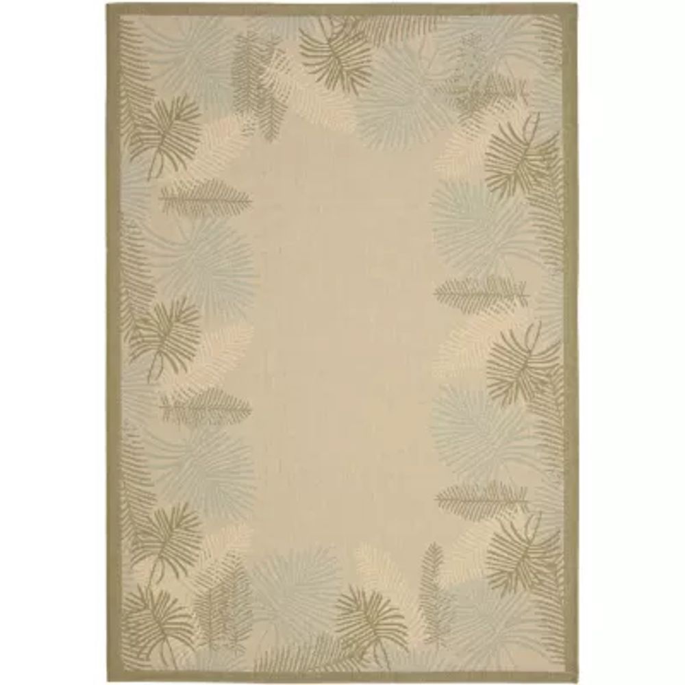 Safavieh Courtyard Collection Juliet Floral Indoor/Outdoor Area Rug