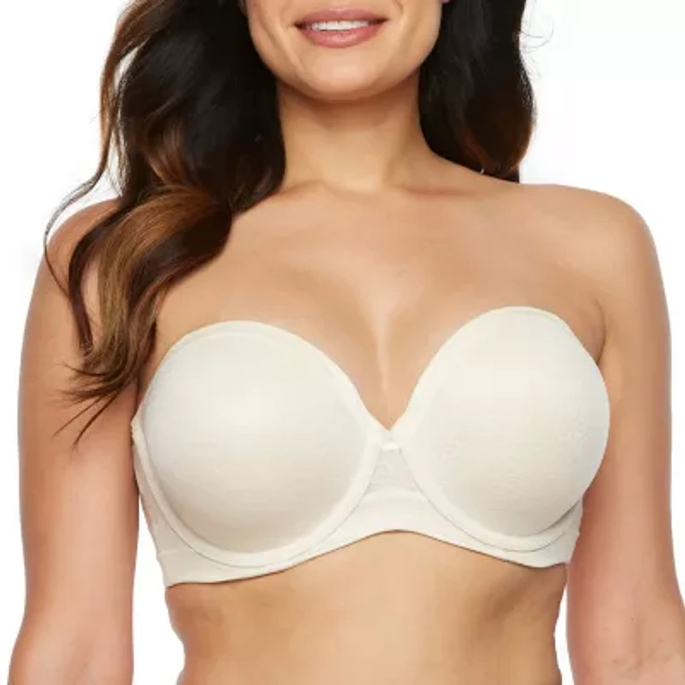 Ambrielle® Everyday Full-Figure Strapless Bra