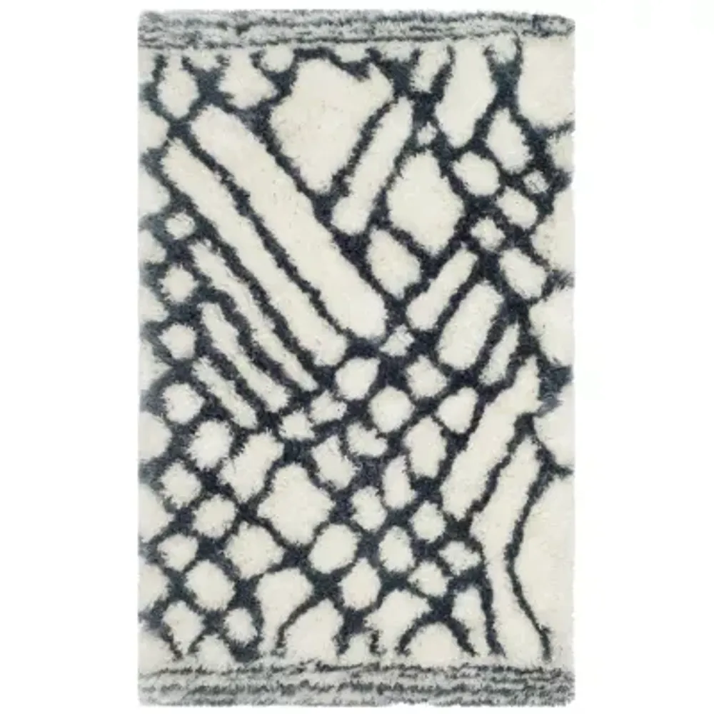 Safavieh Toronto Shag Collection Brendanus Abstract Area Rug