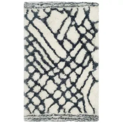 Safavieh Toronto Shag Collection Brendanus Abstract Area Rug