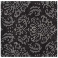 Safavieh Shag Collection Mario Damask Square Area Rug