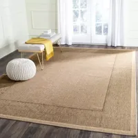 Safavieh Courtyard Collection Trina Bordered Indoor/Outdoor Area Rug