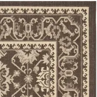 Safavieh Courtyard Collection Ilija Oriental Indoor/Outdoor Runner Rug