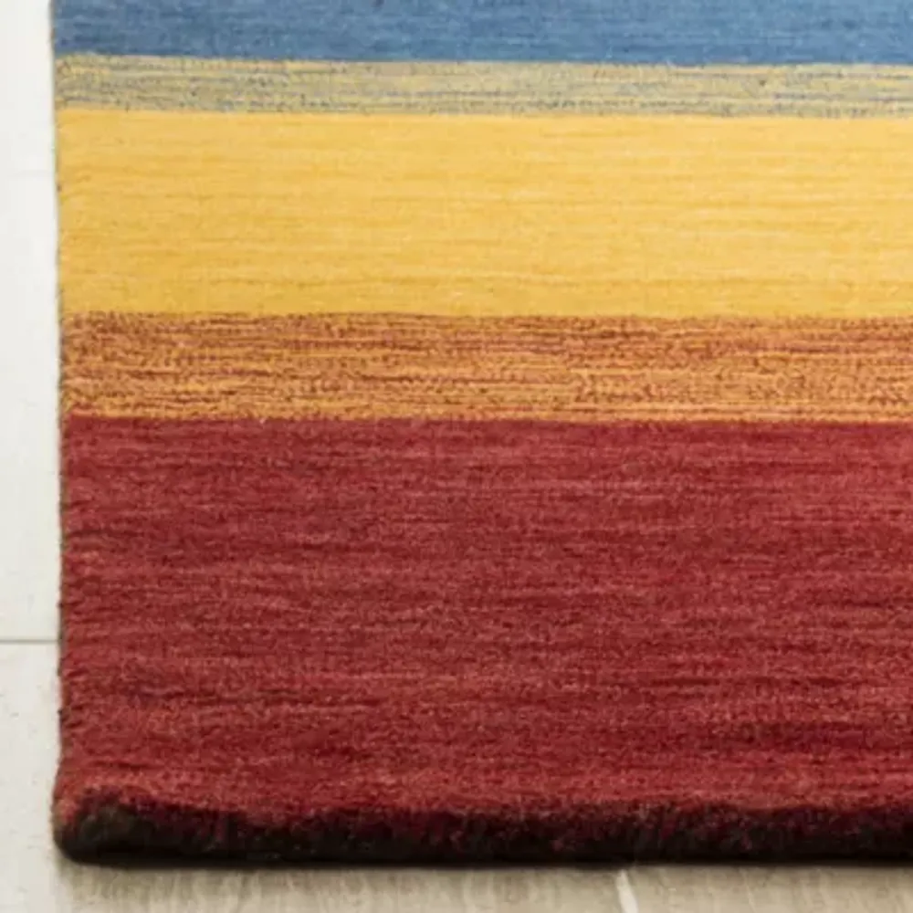 Safavieh Himalaya Collection Ilarion Striped Runner Rug