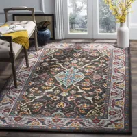 Safavieh Heritage Collection Cleves Oriental Square Area Rug