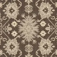 Safavieh Courtyard Collection Ilija Oriental Indoor/Outdoor Runner Rug