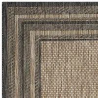 Safavieh Courtyard Collection Wanda Stripe Indoor/Outdoor Runner Rug