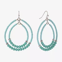 Mixit Womens Drop Earrings