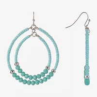 Mixit Womens Drop Earrings