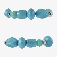 Mixit 2-pc. 7.5 Inch Bead Bracelet Set