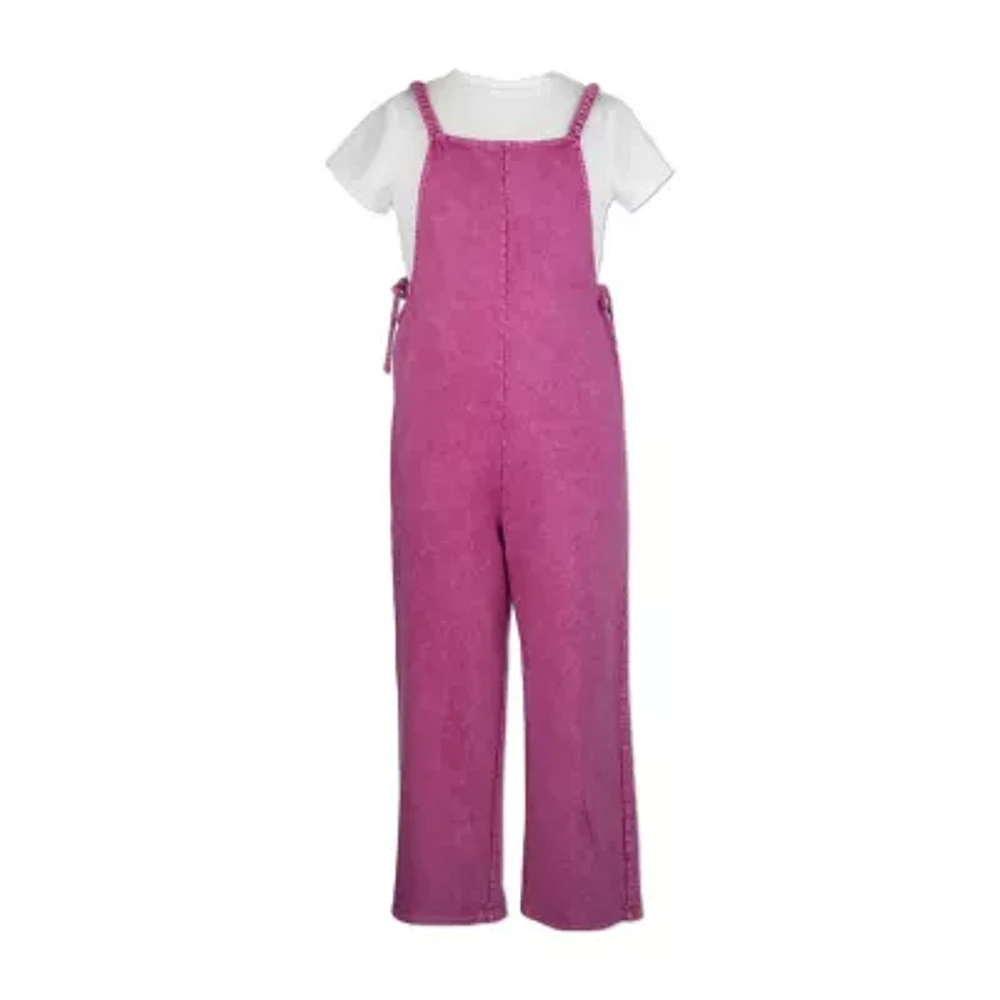 Speechless Big Girls Short Sleeve 2-pc. Jumpsuit