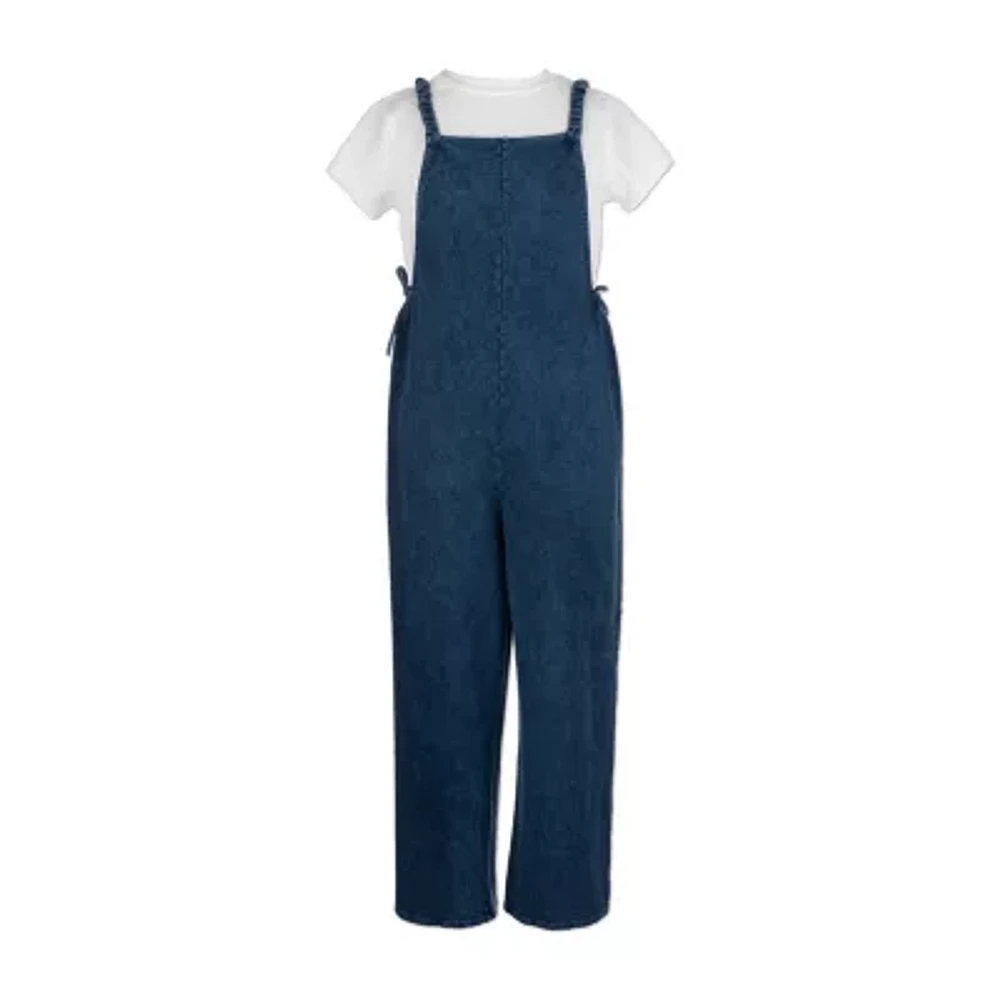 Speechless Big Girls Short Sleeve 2-pc. Jumpsuit