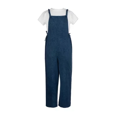 Speechless Big Girls Short Sleeve 2-pc. Jumpsuit