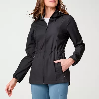 Free Country Womens Water Resistant Lightweight Raincoat