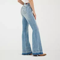 Wrangler Flare Jean Stretch Fabric Womens Highest Rise Leg