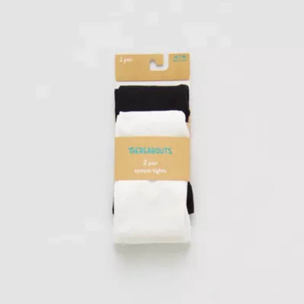 Thereabouts Little & Big Girls 2-pc. Tights