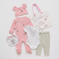 Disney Baby Girls 6-pc. Minnie Mouse Clothing Set